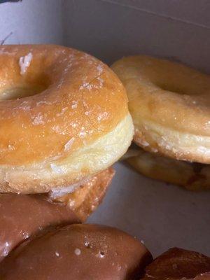 Hair on donuts