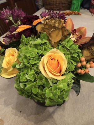 Fall arrangement