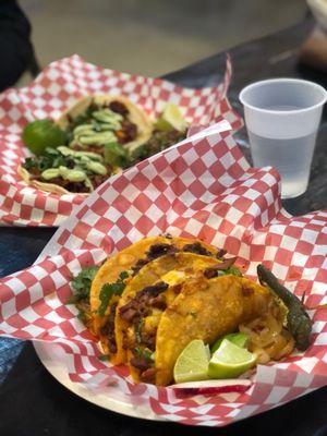 Quesabirrias and street tacos