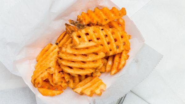 Waffle fries