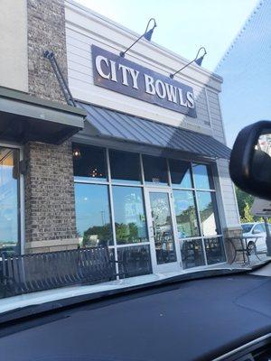 City Bowls next to publix