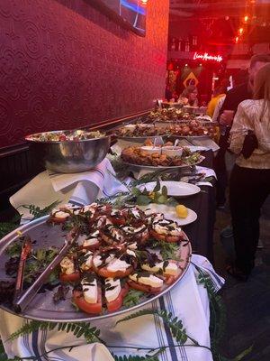 Buffet Spread for a Private Affair