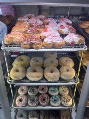 Valentines day donuts