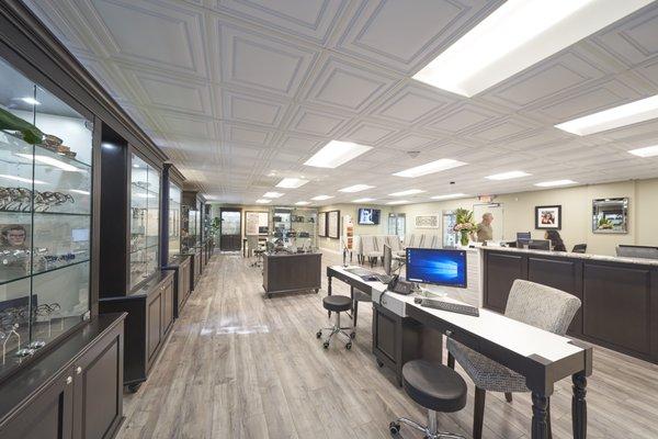 OC Eyecares' newly remodeled showroom!