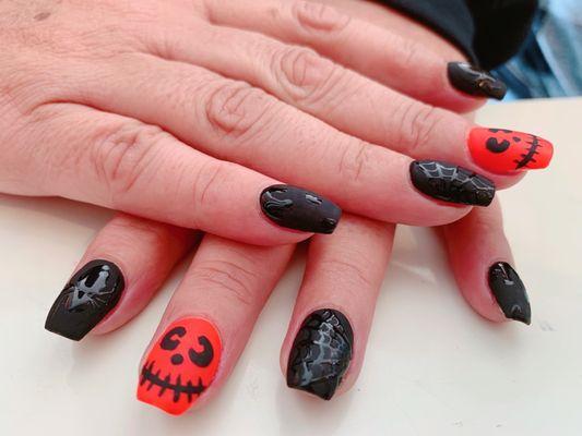 Halloween nails