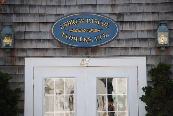 Andrew Pascoe Flowers on West Main St in Oyster Bay.