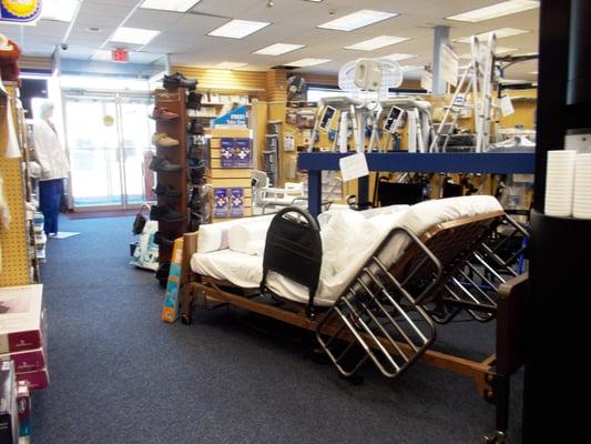 Rent or buy wheelchairs, walkers, hospital beds and more.