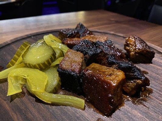 Short rib burnt ends