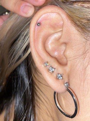 helix piercing