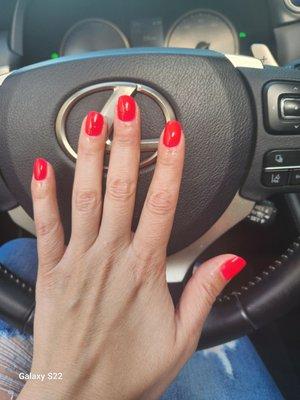 Great mani by Michelle