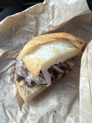 Half London Broil Sandwich