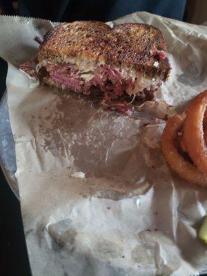 Inside rueben