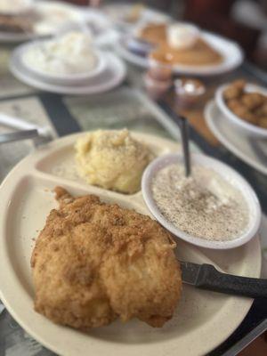 Chicken fried chicken