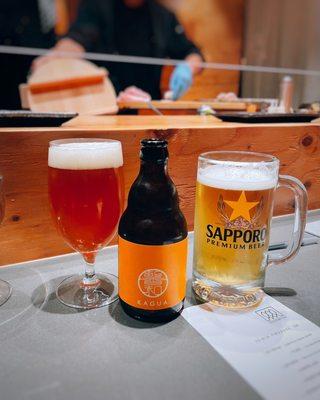 Kagua saison / $14 + Sapporo / $8