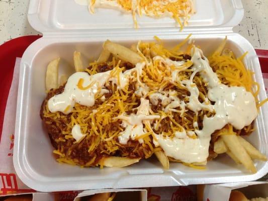 Ranch chili cheese fries