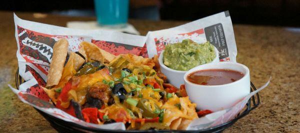 Amazing nacho platter