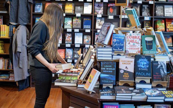 Shopping at The Peregrine Book Company