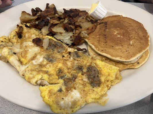 Mushroom Omelette