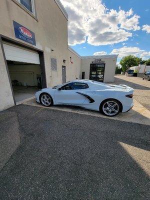 2023 Corvette. Graphene coating.