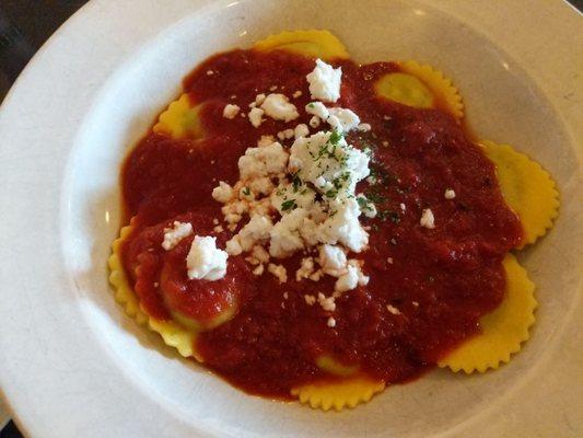 Spinach & Garlic Ravioli