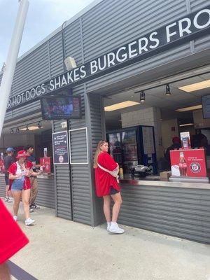 Shake shack ordering stand