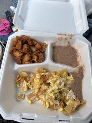 Migas plate