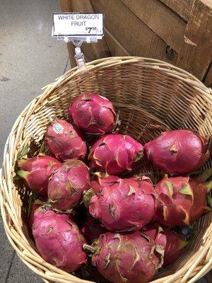 White dragon fruit.