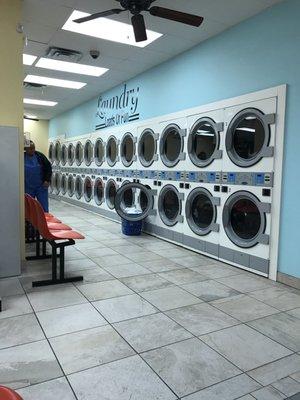 Lots of dryers that are in great condition!