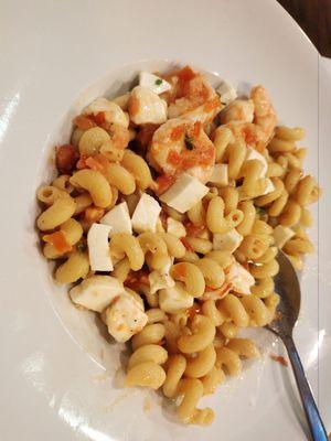 shrimp margherita pasta