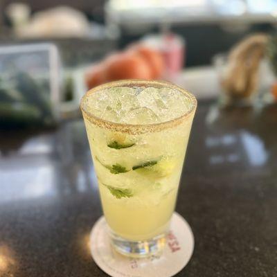 Cucumber margarita