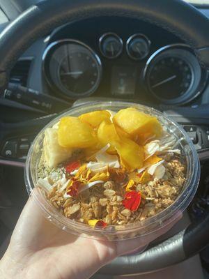 Summer special bowl with mango