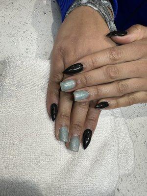 Liquid gel, with gel color