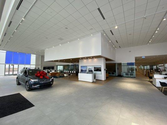 New Volvo Car Show Room