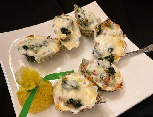 Oysters Rockefeller