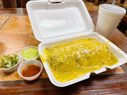 Chili Verde Burrito