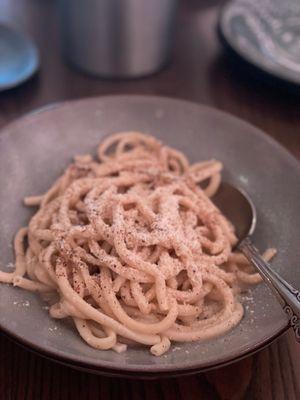 Bucatini "Cacio e Pepe"