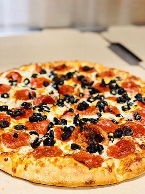 Pepperoni Black Olive