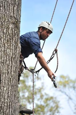 Passing an ascender