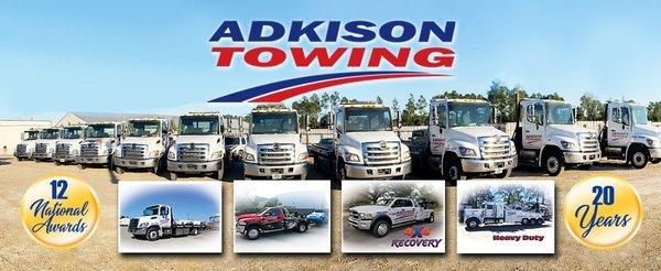 Our fleet is ready to go 24/7 every day!