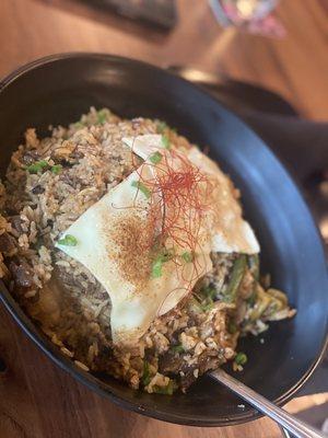 Korean BBQ Beef Kimchi Fried Rice