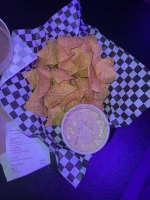 Chips and queso