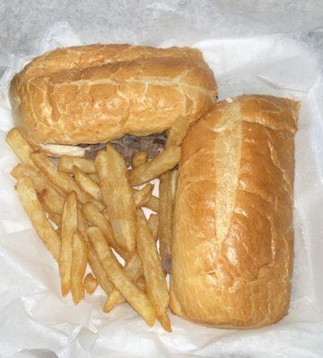 Philly Cheese Steak and Fries