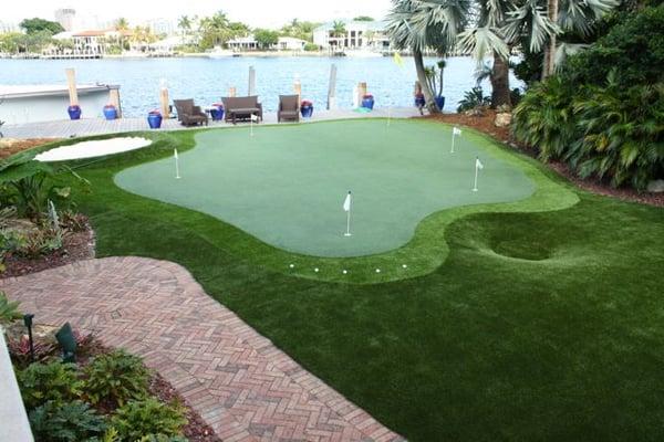 Backyard Putting Green