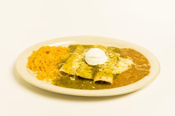 Enchiladas Verdes