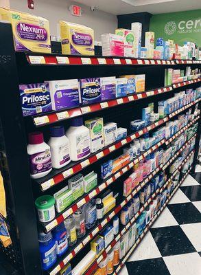 Over the counter medications