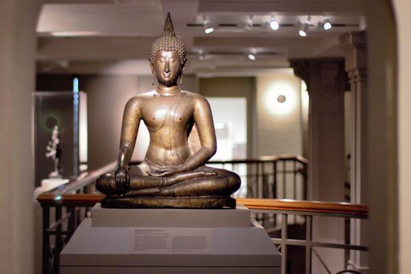 Gallery view at the Walters Museum in Baltimore, Maryland.