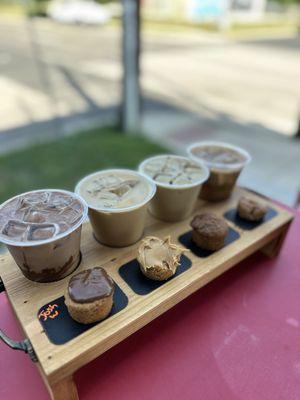 Coffee and cookie Flight