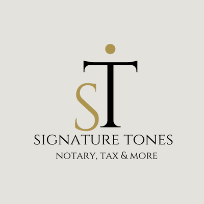 Signature Tones Notary, Tax & More