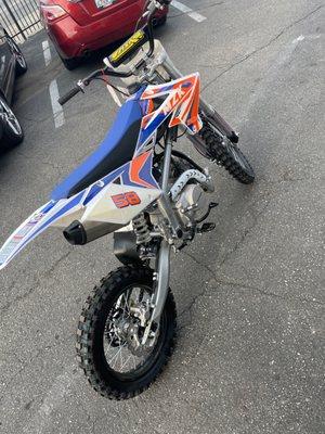 125cc dirt bike