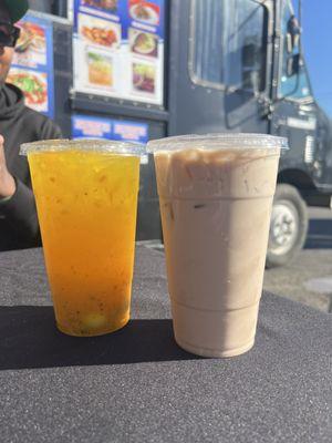 Agua Fresca and Salvadorian Horchata delicious!